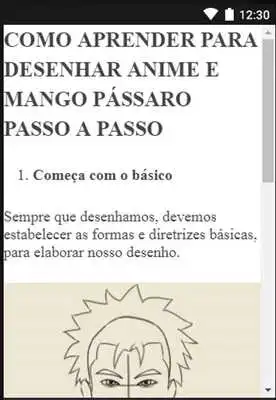 Play Desenhar Manga e Anime
