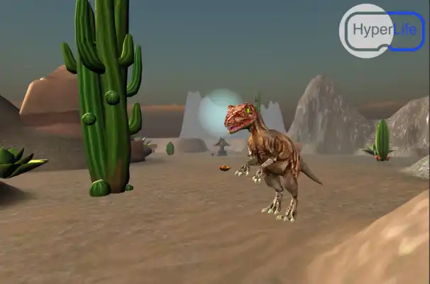 Play Desert Dino Run VR