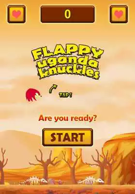 Play Desert flappy uganda knuckles
