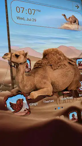 Play Desert Launcher Theme as an online game Desert Launcher Theme with UptoPlay