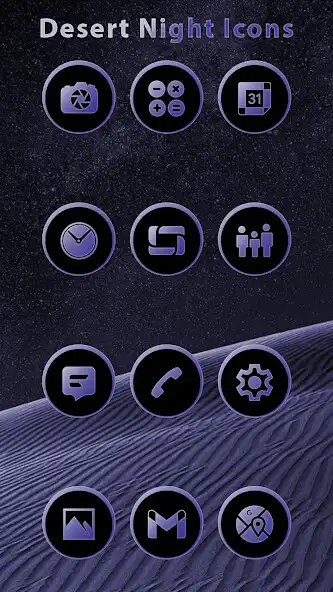 Play Desert Night Icons  and enjoy Desert Night Icons with UptoPlay