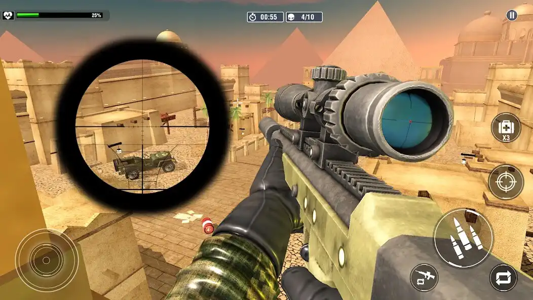 Play Desert Sniper 3D shooting Game  and enjoy Desert Sniper 3D shooting Game with UptoPlay