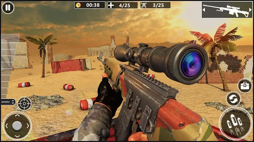 Play Desert Sniper Shooting - Free Shooting Games : FPS  and enjoy Desert Sniper Shooting - Free Shooting Games : FPS with UptoPlay