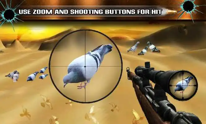 Play Desert Sniper Spy Pigeon Hunt