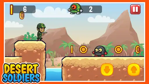 Play Desert Soldiers - Ad Free Endless Runner Game and enjoy Desert Soldiers - Ad Free Endless Runner Game with UptoPlay Play Desert Soldiers - Ad Free Endless Runner Game and enjoy Desert Soldiers - Ad Free Endless Runner Game with UptoPlay