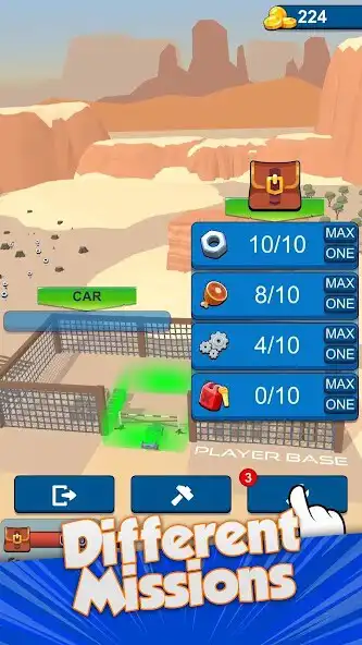 Play Desert Survive 3D as an online game Desert Survive 3D with UptoPlay