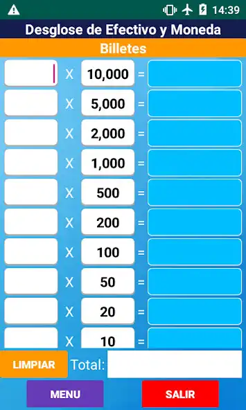 Play Desglose de Efectivo y Moneda  and enjoy Desglose de Efectivo y Moneda with UptoPlay