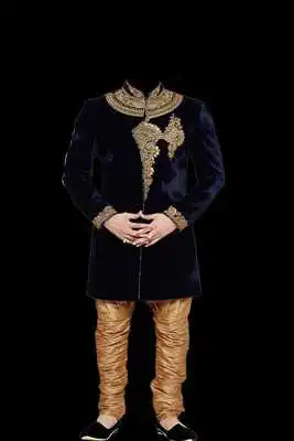 Play Designer Sherwani Photo Frames