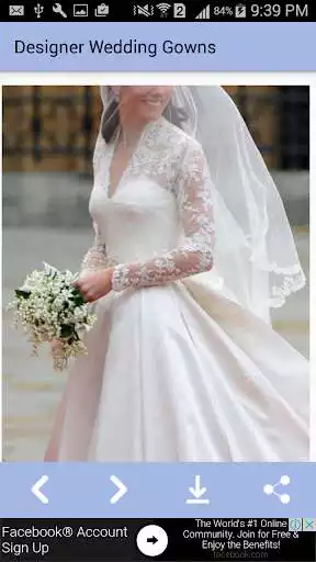 Play Designer Wedding Gowns and Bridal Gowns Design as an online game Designer Wedding Gowns and Bridal Gowns Design with UptoPlay
