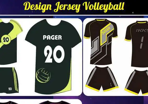 Play Design Jersey Volleyball