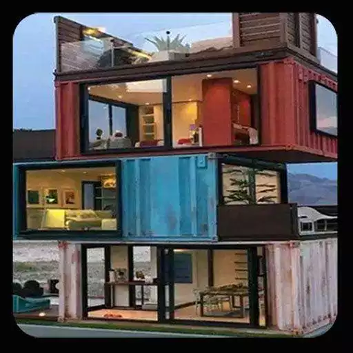 Play Design of a Modern Container House APK