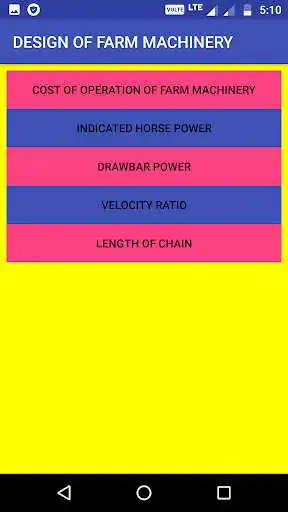 Play design of farm machinery