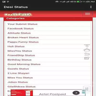 Play Desi Status