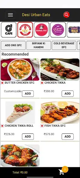 Play Desi Urban Eats as an online game Desi Urban Eats with UptoPlay