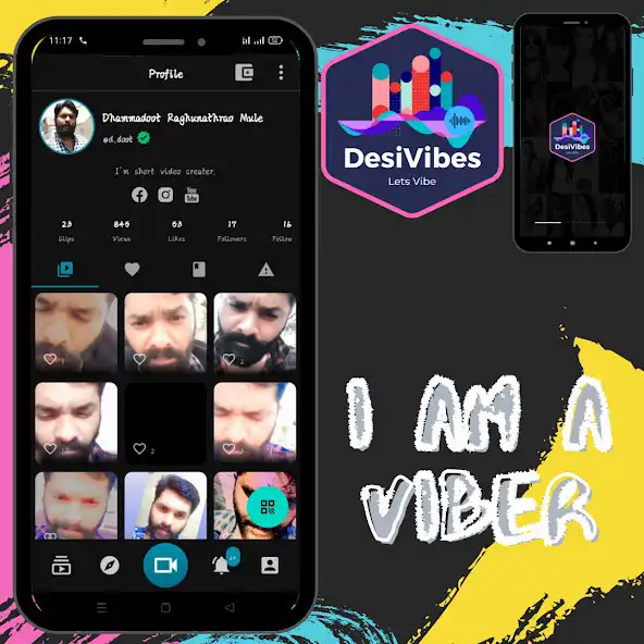 Play DesiVibes Short Video App  and enjoy DesiVibes Short Video App with UptoPlay