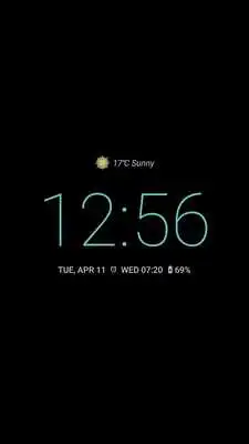 Play Desk Clock Screensaver