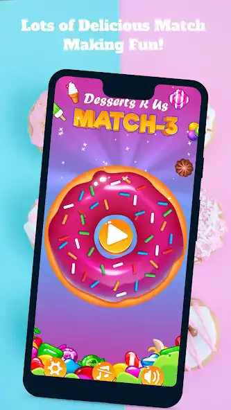 Play Desserts R Us - Match 3 Game  and enjoy Desserts R Us - Match 3 Game with UptoPlay