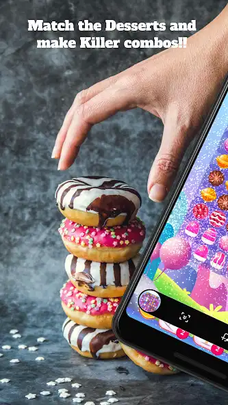 Play Desserts R Us - Match 3 Game as an online game Desserts R Us - Match 3 Game with UptoPlay