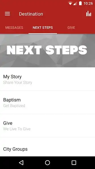 Play APK Destination Church  and enjoy Destination Church with UptoPlay com.subsplash.thechurchapp.s_5FKNC3