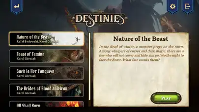 Play Destinies  and enjoy Destinies with UptoPlay