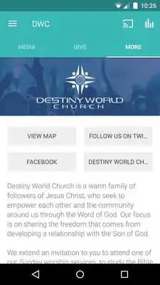 Play Destiny World Church