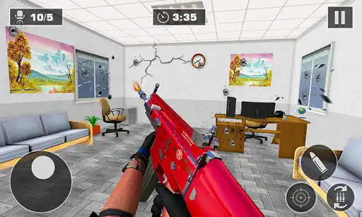 Play Destroy Office Anti Stress Offline Shooting Games  and enjoy Destroy Office Anti Stress Offline Shooting Games with UptoPlay
