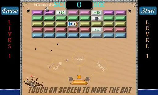 Play Destroy the Bricks as an online game Destroy the Bricks with UptoPlay