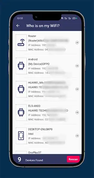 Play Detect WiFi: Who is on my WiFi as an online game Detect WiFi: Who is on my WiFi with UptoPlay