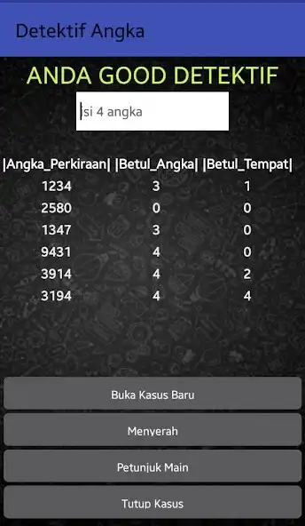 Play Detektif Angka  and enjoy Detektif Angka with UptoPlay