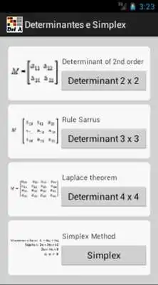 Play Determinantes e Simplex