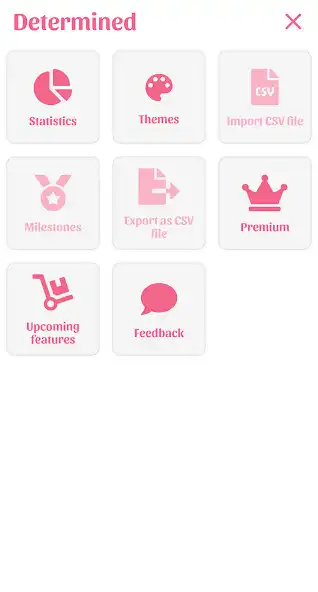 Play Determined: Goal  App tracker as an online game Determined: Goal  App tracker with UptoPlay