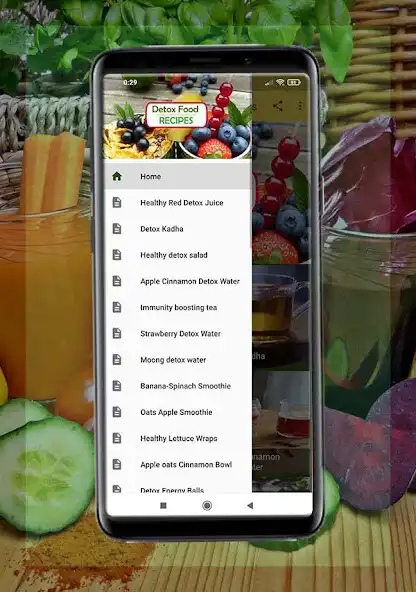 Play Detox Food Diet Recipes as an online game Detox Food Diet Recipes with UptoPlay
