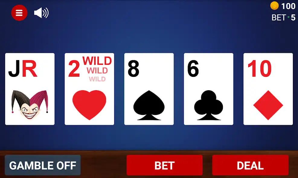 Play Deuces Wild - Casino Video Poker as an online game Deuces Wild - Casino Video Poker with UptoPlay