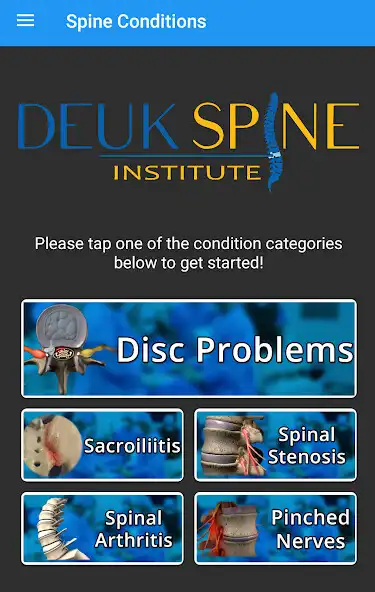 Play Deuk Spine Institute - Spine Health and Conditions  and enjoy Deuk Spine Institute - Spine Health and Conditions with UptoPlay
