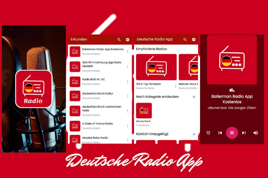 Play Deutsche Radio App German FM  and enjoy Deutsche Radio App German FM with UptoPlay