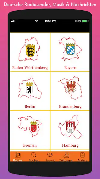Play Deutsche Radiosender  Musik  and enjoy Deutsche Radiosender  Musik with UptoPlay