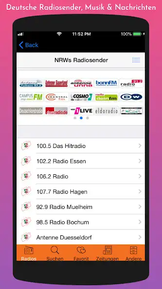 Play Deutsche Radiosender  Musik as an online game Deutsche Radiosender  Musik with UptoPlay