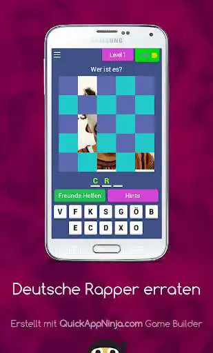 Play Deutsche Rapper erraten  and enjoy Deutsche Rapper erraten with UptoPlay