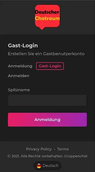 Play Deutscher Chatraum as an online game Deutscher Chatraum with UptoPlay