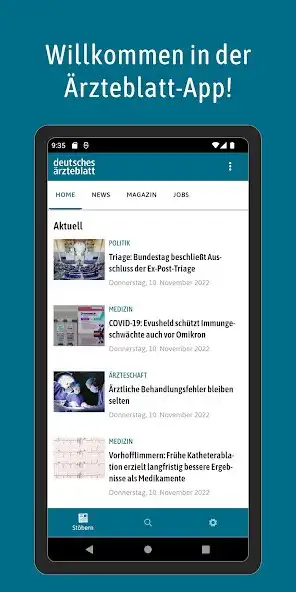 Play Deutsches Ärzteblatt  and enjoy Deutsches Ärzteblatt with UptoPlay