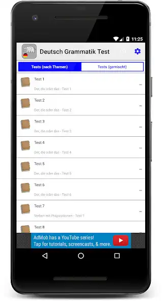 Play Deutsch Grammatik Test  and enjoy Deutsch Grammatik Test with UptoPlay