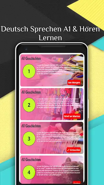 Play Deutsch hören und Lernen A1-A2  and enjoy Deutsch hören und Lernen A1-A2 with UptoPlay