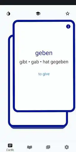 Play DeuVerben: German verbs flashcards - Learn German  and enjoy DeuVerben: German verbs flashcards - Learn German with UptoPlay