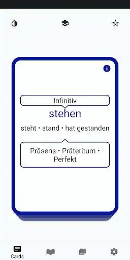 Play DeuVerben: German verbs flashcards - Learn German as an online game DeuVerben: German verbs flashcards - Learn German with UptoPlay