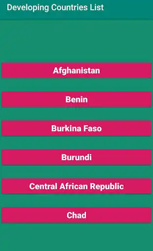 Play Developing Countries List as an online game online Developing Countries List with UptoPlay com.sportzoon.developingcountrieslist Play Developing Countries List as an online game Developing Countries List with UptoPlay