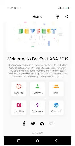 Play DevFest Aba 2019 as an online game online DevFest Aba 2019 with UptoPlay com.gdgaba.devfest Play DevFest Aba 2019 as an online game DevFest Aba 2019 with UptoPlay