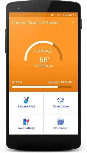 Play Device Cleaner  Booster