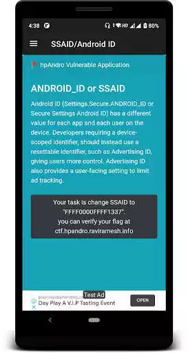 Play Device ID (SSAID/Android ID) as an online game online Device ID (SSAID/Android ID) with UptoPlay hpandro.java.infosec.android_id Play Device ID (SSAID/Android ID) as an online game Device ID (SSAID/Android ID) with UptoPlay