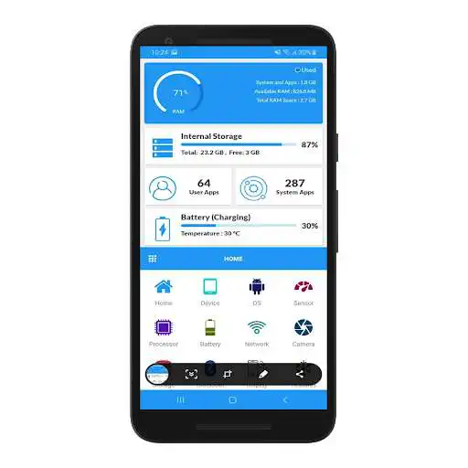 Play Device Info 2020 - Check Your Mobile Specification as an online game Device Info 2020 - Check Your Mobile Specification with UptoPlay