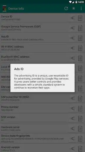 Play Device Info (Device ID) as an online game Device Info (Device ID) with UptoPlay